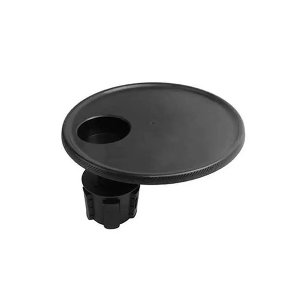 RONGQI Multi-Function Car Cup Holder Drink Holder with Food Table 360-Degree Adjustable Base Tray Car Interior Table Accessorie