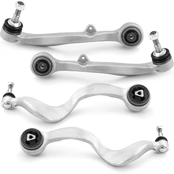 RONGTUO 4PC Front Control Arms Kit for BMW Alpina B7/750i/750Li/760i/760Li/745i  Lower Forward & Rearward w/Ball Joints