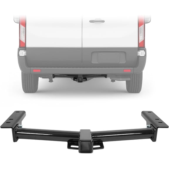 RONGTUO Class 3 Rear Trailer Hitch, 2" Receiver, Compatible with 2015-2025 Ford Transit-150/250/350 & E-Transit