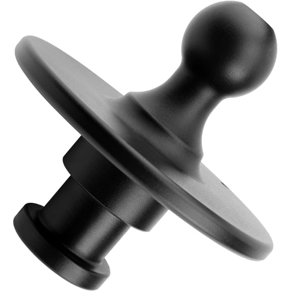 RONGTUO Fifth Wheel to Gooseneck Adapter 2085295, Kingpin to 2-5/16" Ball, 30,000 lbs Max Load, Black