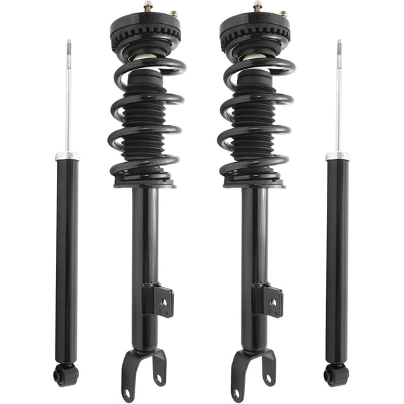 RONGTUO Front Struts w/ Coil Springs & Rear Shocks for 2012-2022 Dodge Challenger V8 RWD Set of 4