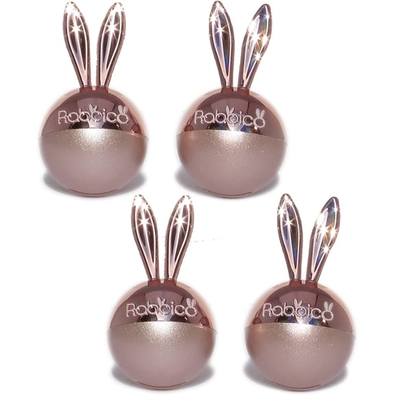 RONGTUO Rabbico Air Shine Angel Snow Vent Clip 4 Units Car Air Freshener Floral Fruity Amber