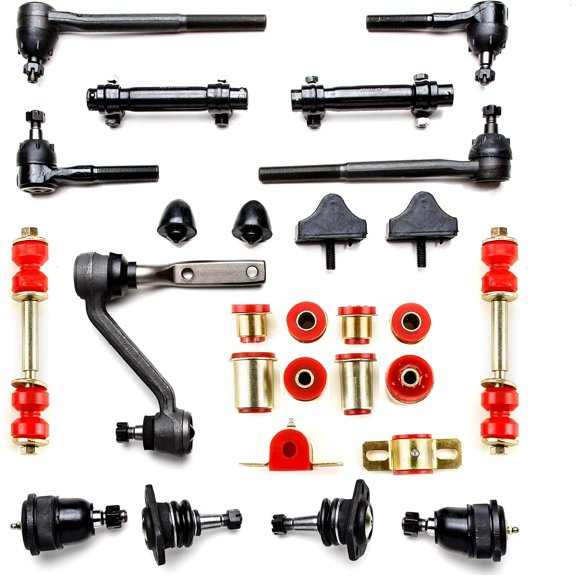 RONGTUO Red Polyurethane Front Suspension Rebuild Kit For Pontiac Firebird/Trans Am 1967, OE Spec (Master)