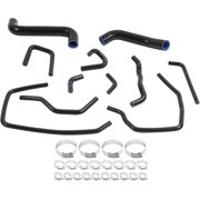 RONGTUO Silicone Radiator Hose Kit, Compatible with Subaru Impreza WRX/STi GD/GG 2002-2007, Black