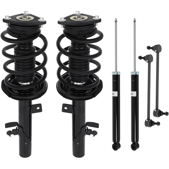 RONGTUO Struts & Shocks Kit for 2013 Ford Escape  Front Struts w/ Coil Spring, Rear Shocks, Front Sway Bar Link  6pcs