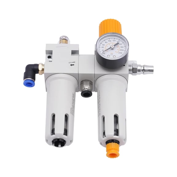 RONGTUO Tire Changer Air Regulator with Gauge & Accessories, Max Pressure 145PSI