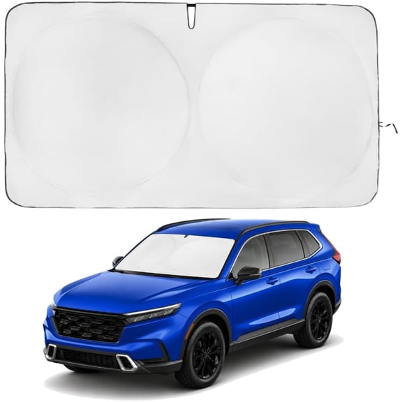 RONGTUO Windshield Sun Shade for Honda CR-V 2023-2026 99.87% UVB & 99.02% UVA Protection Award Winning