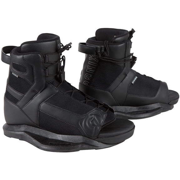 RONIX Divide Mid-Height Skeleton Toe Cap Wakeboard Binding Boots, 7.5-11.5 (213125)