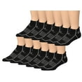 thumbnail image 1 of RONNOX Men's 12-Pairs Low Cut Running & Athletic Performance Tab Socks MRLT21-AB-ML, 1 of 1