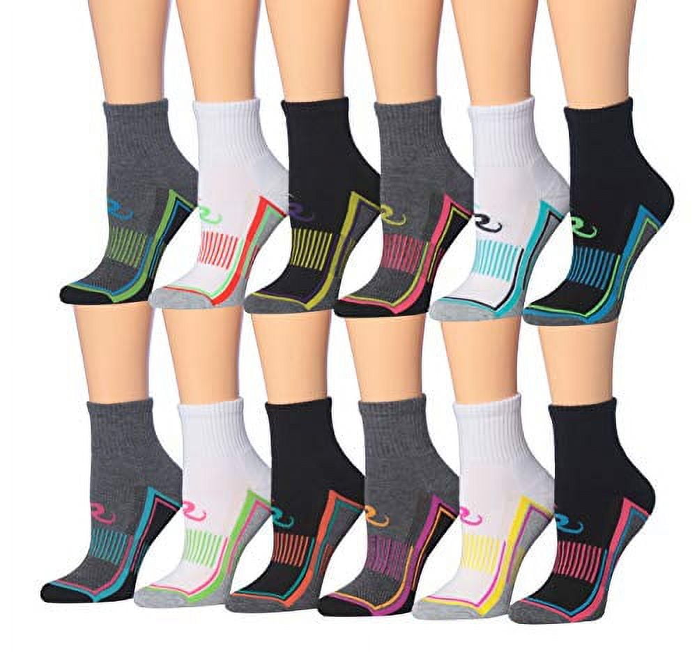 RONNOX Women's 12-Pairs Running & Athletic Sports Performance Ankle ...