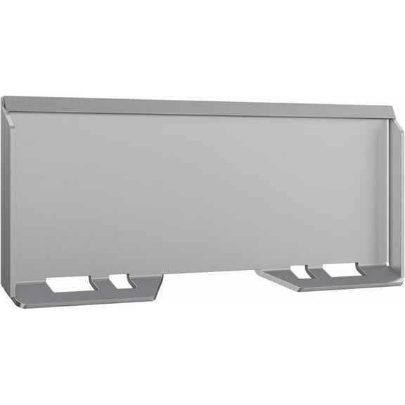 RONSHIN 1/2" Skid Steer Attachment Plate, Universal Quick Attach Adapter Mounting Plate for Bobcat Kubota Tractors