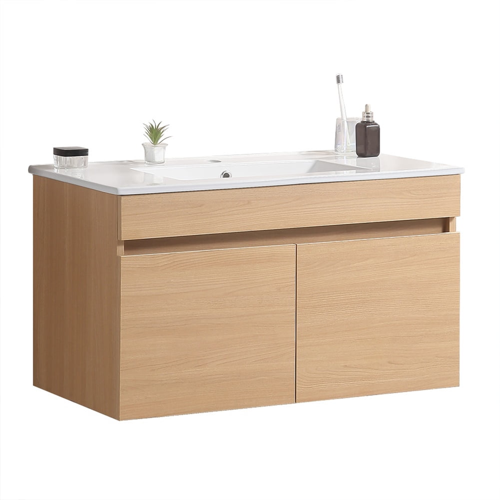 RONSHIN 24 Inch Bathroom Vanity, Floating Bathroom With Basin