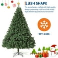 thumbnail image 1 of RONSHIN 9FT Artificial Christmas Tree - Home, Office, Party Decoration, 1 of 8