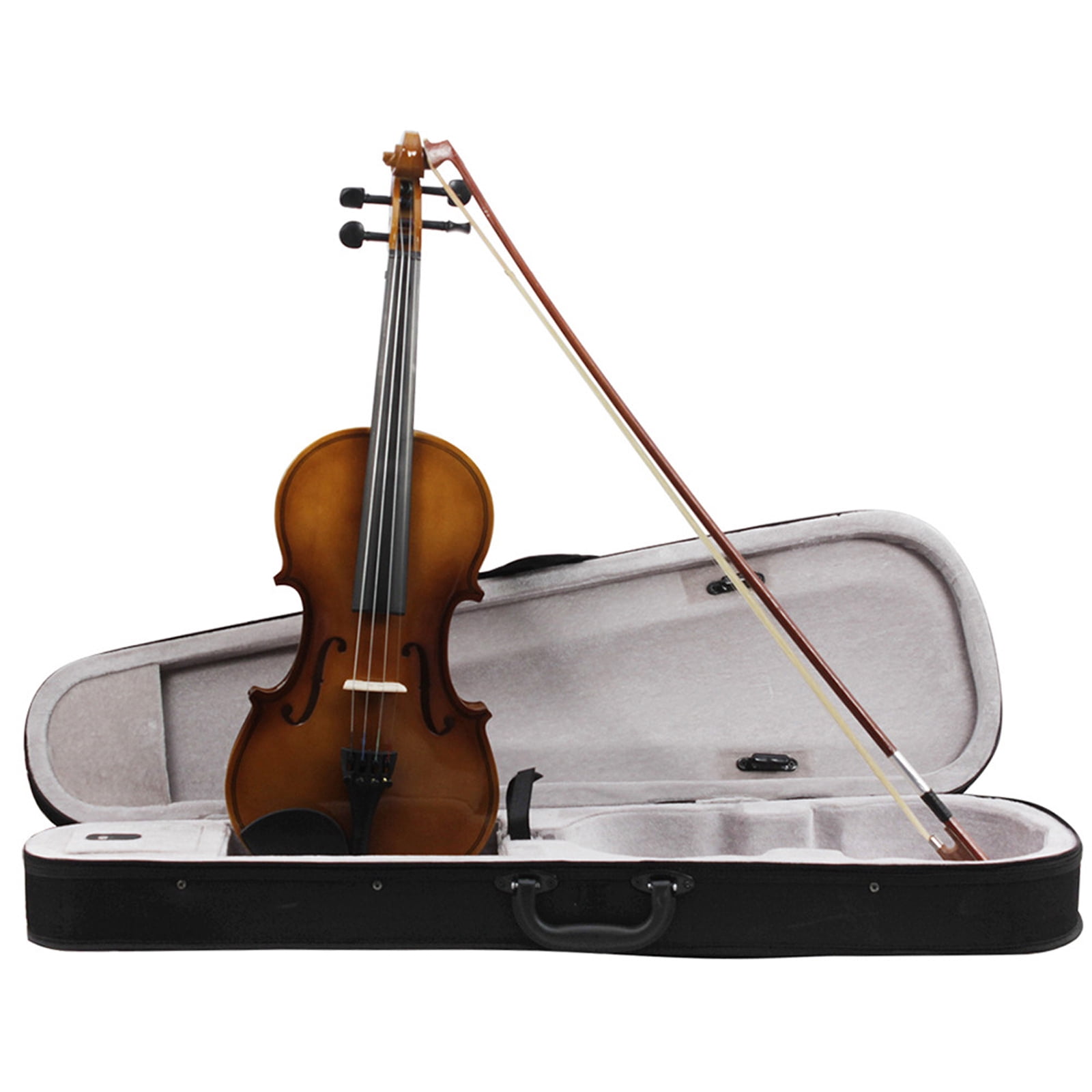 RONSHIN Acoustic Violin For Beginners Practice Retro Basswood Violin