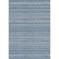 thumbnail image 1 of RONSHIN Area Rugs Washable Carpets 1150Gsm 350Gsm Velvet Heavy Pearl Velvet Washed Back Folding Printed Carpet-Boho-Black And White Lines Blue tint 9*12ft, 1 of 1