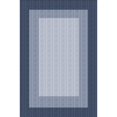 thumbnail image 1 of RONSHIN Area Rugs Washable Carpets 1150Gsm 350Gsm Velvet Pearl Velvet Washed Back Folding Imitation Print Carpet-Modern-Striped Edge Blue tint 2*6ft, 1 of 1