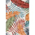 thumbnail image 1 of RONSHIN Area Rugs Washable Carpets 1150Gsm Velvet Pearl Velvet Washed Back Folding Simulation Printed Carpet-Modern Big Leaves-Wild Growth Color tone 5*7ft, 1 of 1