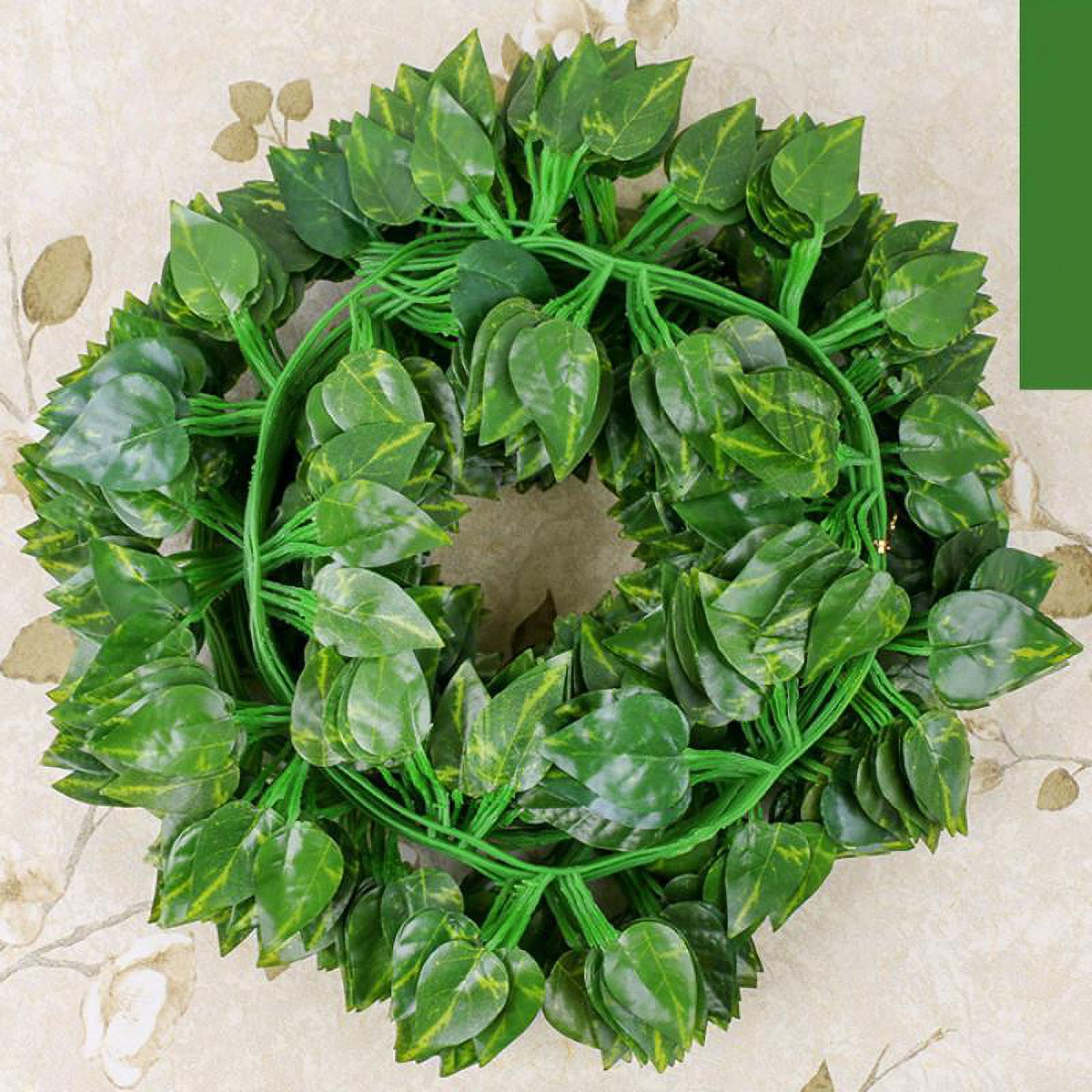 RONSHIN Artificial Ivy Leaf Fake green leaves Artificial Rattan Fake