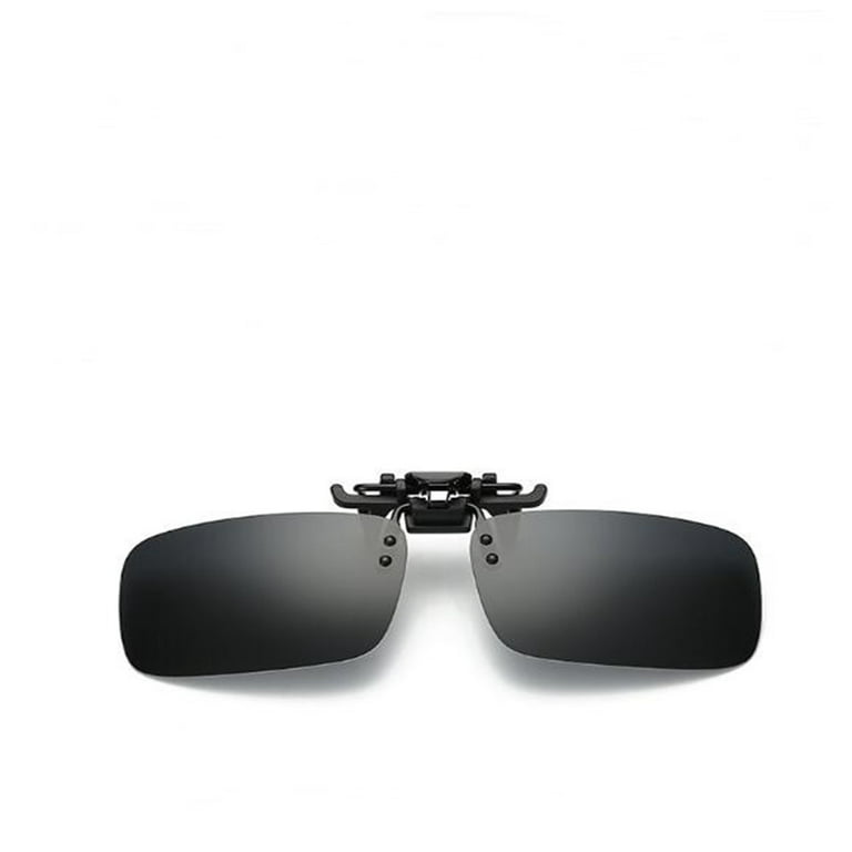 RONSHIN Clip On Style Sunglasses UV400 Polarized Fishing Eyewear Day Time /  Night Vision Glasses 