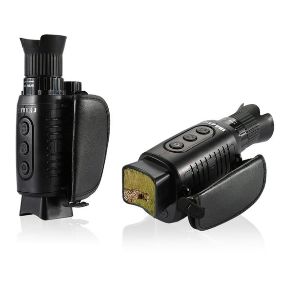 RONSHIN Digital Night Vision Monocular Handheld Portable Infrared Night Vision Device with 1.7-Inch LCD Screen