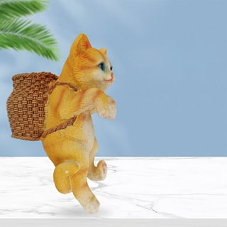Artificial Fish Tank Cats