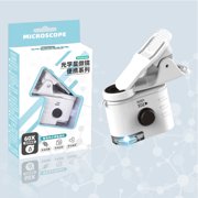 RONSHIN Mini Mobile Phone Microscope 60x Jewelry Coin Identification Hand Held Portable Magnifying Glass With Clip