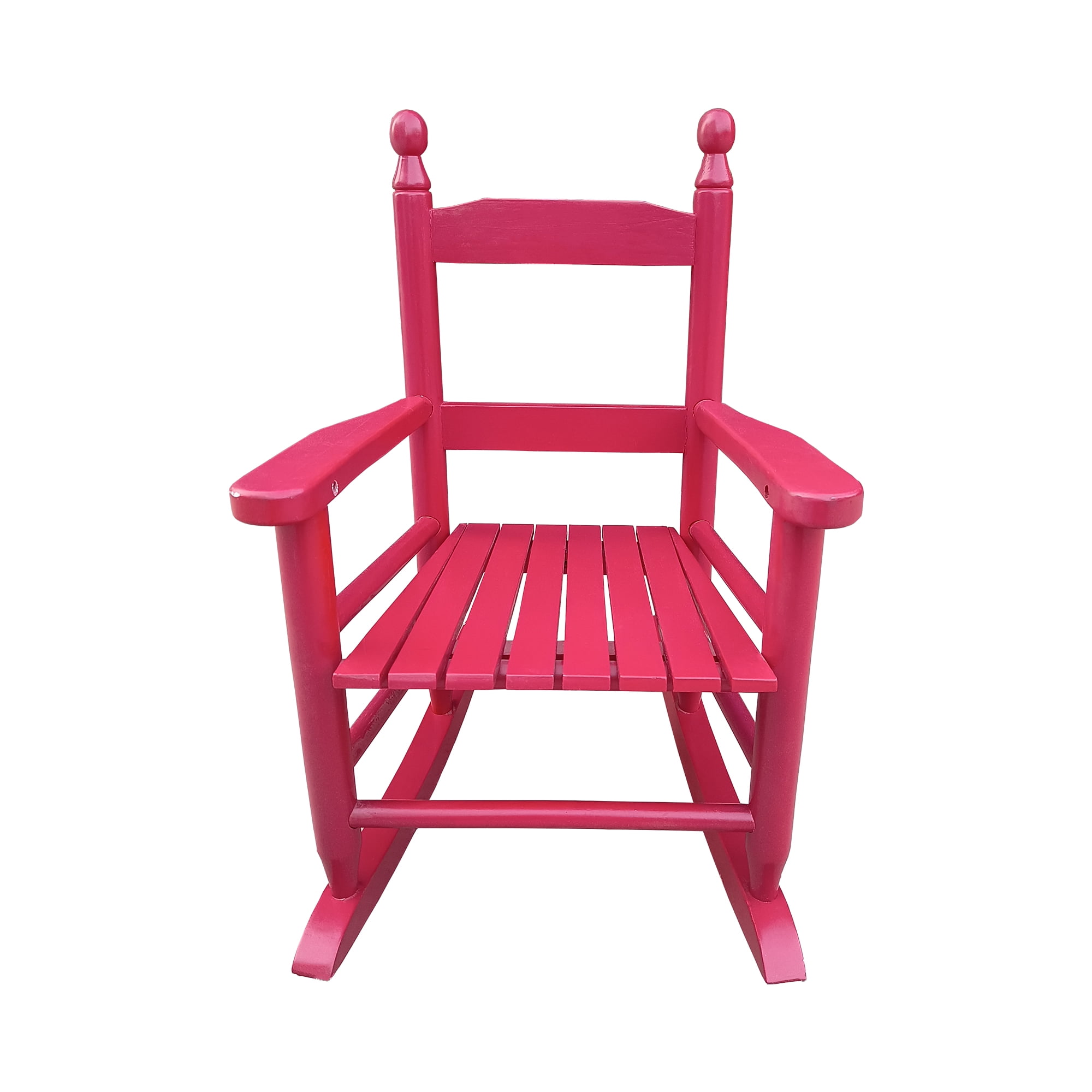 Yesfashion Nursery Rocking Chair Children's Glider Chair with Backrest Armrests Comfortable Rocker Seat Kids Rocker Chair Wooden Rocker for Living Room Bedroom Playroom Outdoor