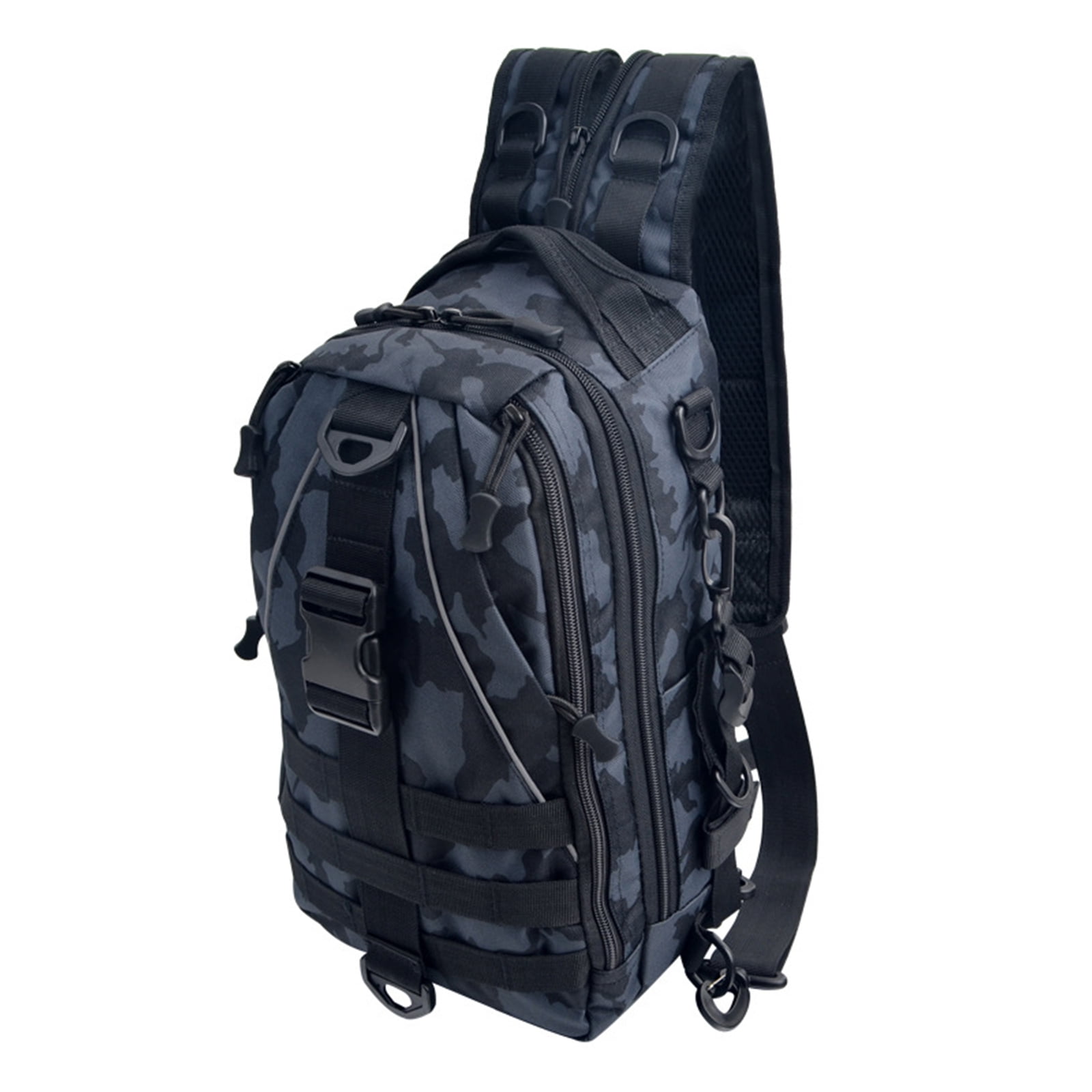 Fishing Tackle Backpack Storage Bag Shoulder Fishing Gear Bags Outdoor Backpack - Black main image 0