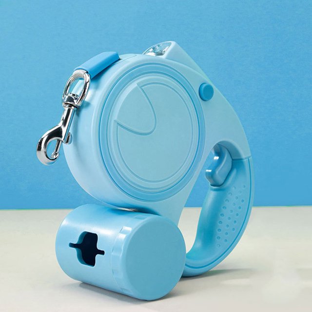 RONSHIN Pet Dog Leash With Light Automatic Retractable Tanglefree