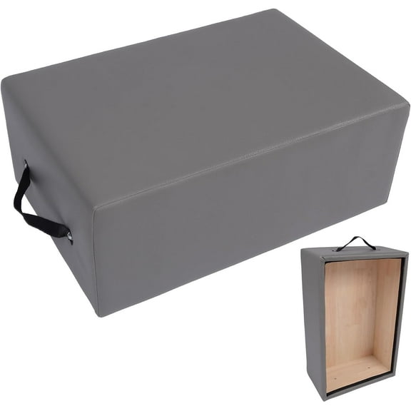 RONSHIN Pilates Sitting Box for Pilates Reformer,Pilates Reformer Box Pilates Equipment for Home Gym Studio Use, Pilates Reformer Accessory for Pilates Exercises