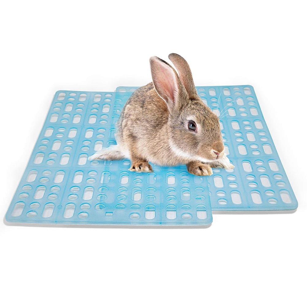 RONSHIN Plastic Grids Pet Foot Mat Rabbit Guinea Pig Cat Mouse Placemat Cushion Cage Litter Mat