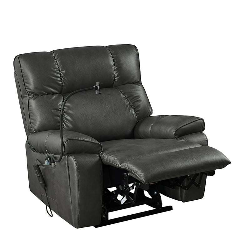 RONSHIN Power Lift Recliner Chair with Remote Control Hidden Cup