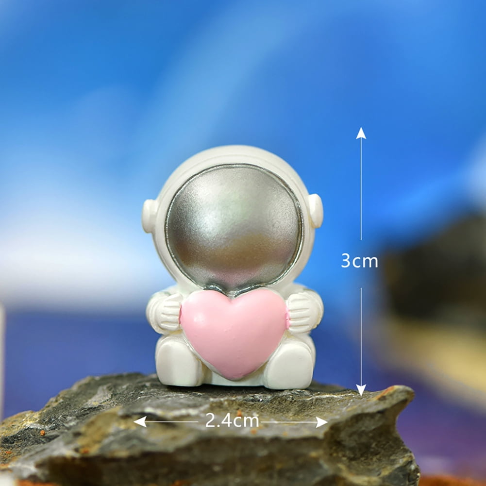 Astronaut Resin Photo Frame - 3D Tabletop Picture Frame For Displaying Photos, 4 To 7 Inch Sizes