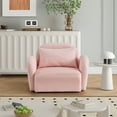 thumbnail image 1 of RONSHIN Teddy Upholstered Arm Single/ Double-seat/ 3-seated Sofa, Modern Sherpa Accent Chair, Cozy Fluffy Reading Chair for Living Room, Bedrooms, Corner, 1 of 7