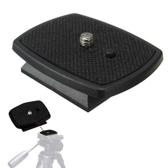 RONSHIN Tripod Quick Release Plate Screw Adapter Mount Head for DSLR SLR Digital Camera black