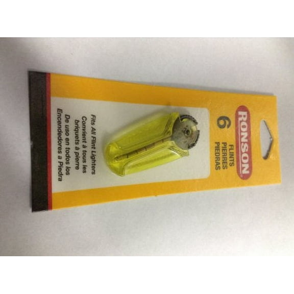 RONSON Flints - 6 Flints per Card