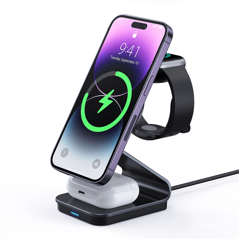 RONY 3 in 1 Magnetic Wireless Charger for iPhone Multiple Devices