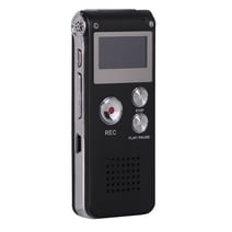 RONY 32GB Digital Voice Recorder MP3 Player for Lectures, Interviews - Mini Portable Dictaphone with Playback A-B Repeat, USB Cable Included
