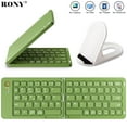 thumbnail image 1 of RONY Foldable Wireless Bluetooth Keyboard: Portable Folding Travel Keyboard for iPhone iPad Mac Android Windows iOS (Green), 1 of 13