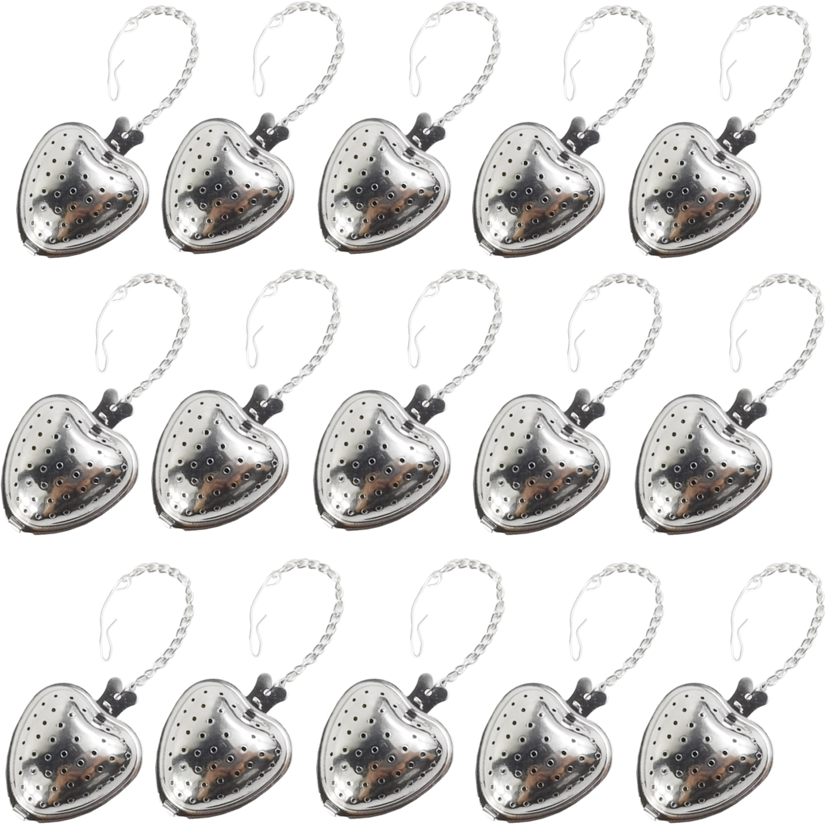 RONYOUNG 15PCS Stainless Steel Tea Ball Mesh Tea Infuser Strainers ...