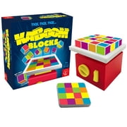 ROO GAMES Kaboom Blocks - Fast-Paced Matching and Building Game - for Ages 7+ - Board Game for Kids - Match and Build The Pattern Before The Board Pops!