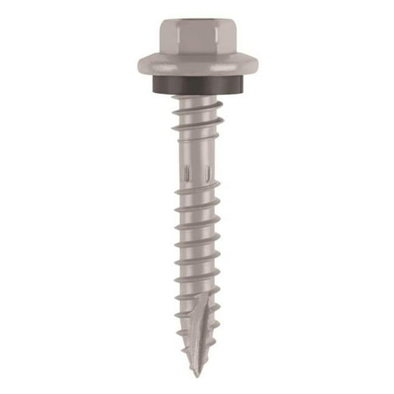 Teks 21454 #10 x 2 in. HEX WASHER HEAD SHARP PT METAL-TO-WOOD ELITE ROOFING SCREWS 80CT