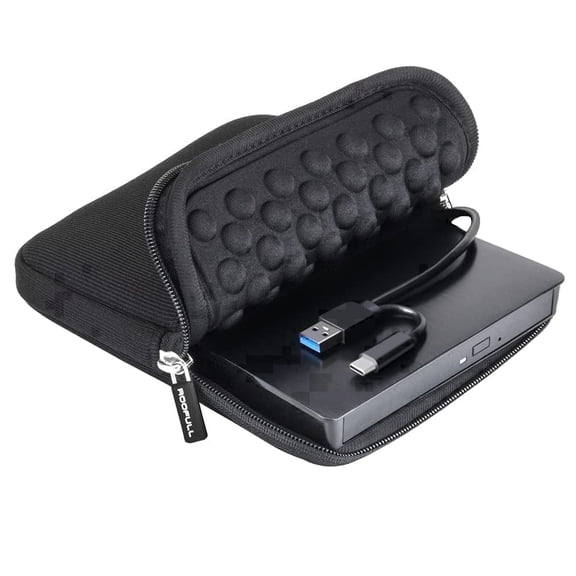 ROOFULL ECD829-Y-BB USB Type-C External CD/DVD Optical Drive