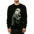 thumbnail image 1 of ROOK Mens The Face Mask Sweatshirt, Black, Medium, 1 of 2
