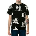 thumbnail image 1 of ROOK Mens The Game On Graphic T-Shirt, Black, Medium, 1 of 2