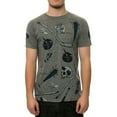 thumbnail image 1 of ROOK Mens The Sticks And Stones Graphic T-Shirt, Grey, Large, 1 of 2