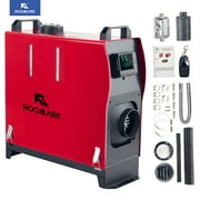 Roomark Diesel Heater, All in One-5KW 12V with 5L/1.3Gal Fuel Tank, Remote Control and LED Control Fast Heating Low Noise, for truck,Trailer, Camper, Van, Boat (Basic, 5KW-H)