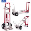 Roomark 1000 Lbs Capacity Aluminum Hand Truck - Heavy Duty 3-in-1 Convertible Dolly Cart