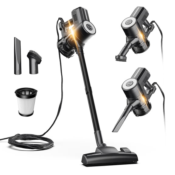 ROOMIE ROBIN Stick Corded Vacuum Cleaners, 450W