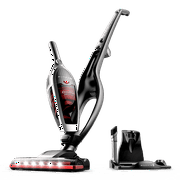 ROOMIE TEC Cordless Vacuum Cleaner, 2 in 1 Handheld, High-Power 2200mAh Li-ion Rechargeable Battery, with Corner Lighting and Upright Charging Base